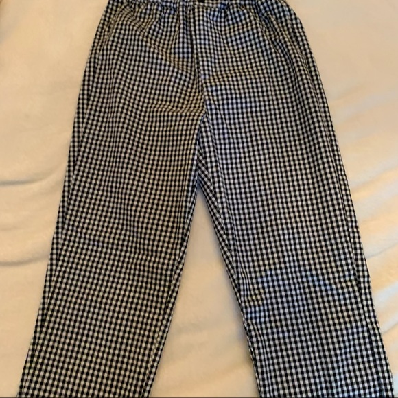 COPY - Brandy Melville gingham trouser pants Tilden straight leg printed pants - Picture 8 of 11